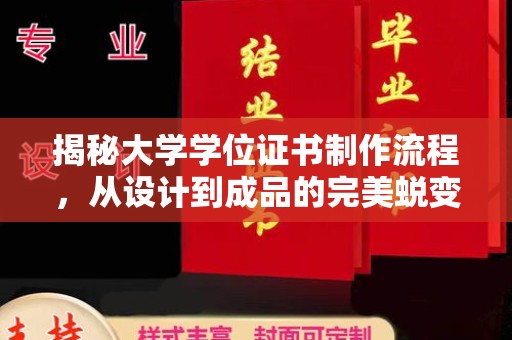 锡山揭秘大学学位证书制作流程，从设计到成品的完美蜕变