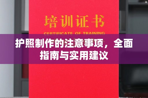 锡山护照制作的注意事项，全面指南与实用建议