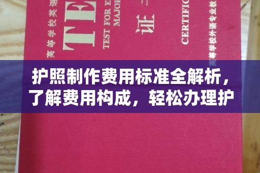 锡山护照制作费用标准全解析，了解费用构成，轻松办理护照